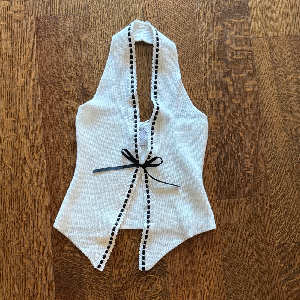 With Jean Gigi Halter Top